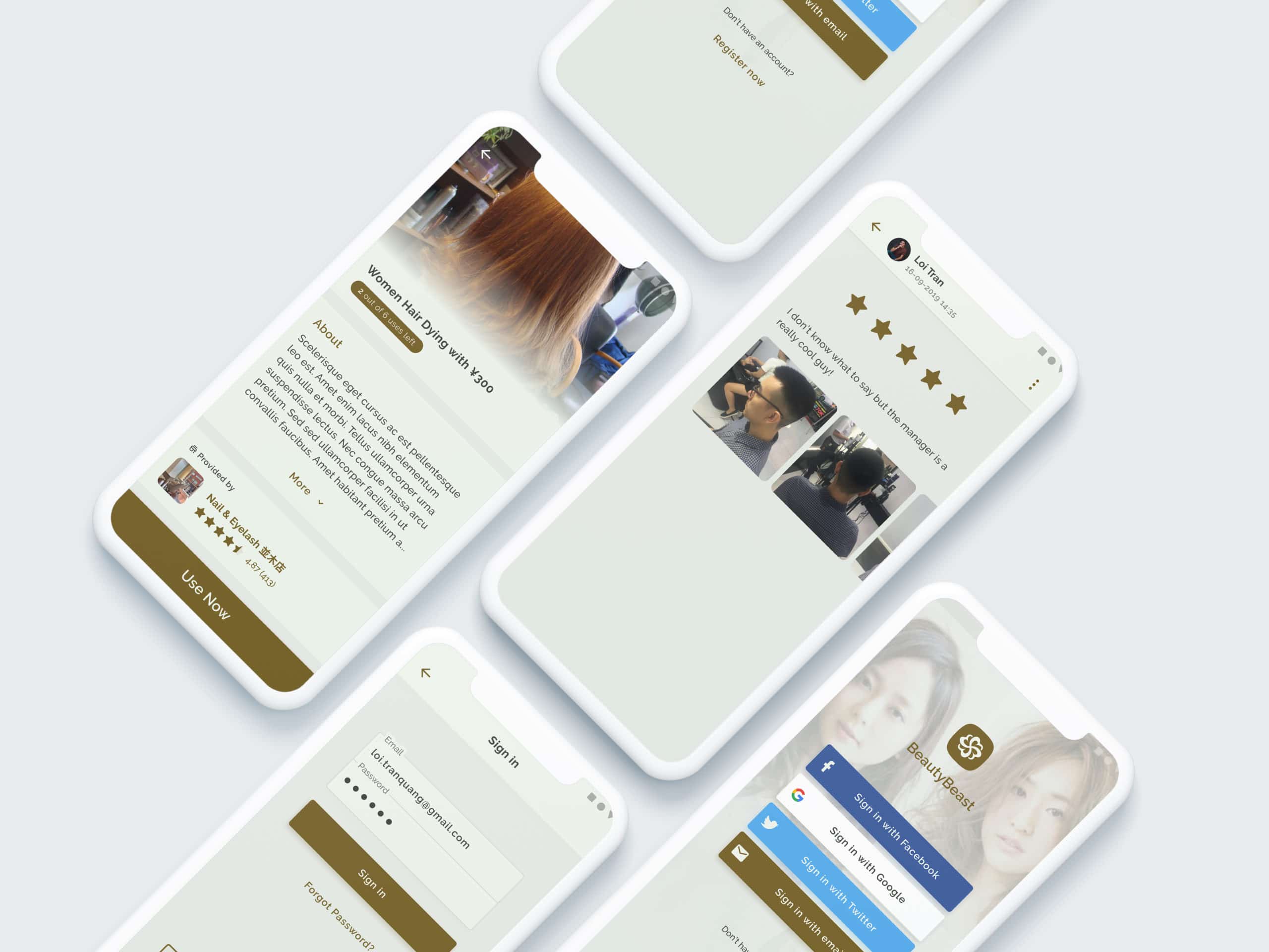 hair and beauty salon app